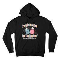 Groovy Poppin Bottles For The New Year Funny Nicu Nurse Xmas Hoodie