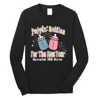 Groovy Poppin Bottles For The New Year Funny Nicu Nurse Xmas Long Sleeve Shirt