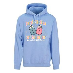 Groovy Poppin Bottles For The New Year Funny Nicu Nurse Xmas Unisex Surf Hoodie