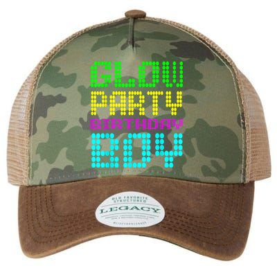 Glow Party Birthday Boy Party Retro Legacy Tie Dye Trucker Hat