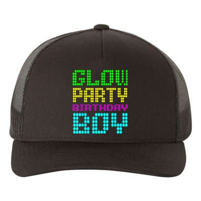 Glow Party Birthday Boy Party Retro Yupoong Adult 5-Panel Trucker Hat