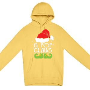 G Pop Claus Christmas Santa Family Matching Pajamas Xmas Gift Premium Pullover Hoodie