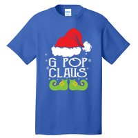 G Pop Claus Christmas Santa Family Matching Pajamas Xmas Gift Tall T-Shirt