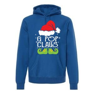 G Pop Claus Christmas Santa Family Matching Pajamas Xmas Gift Premium Hoodie