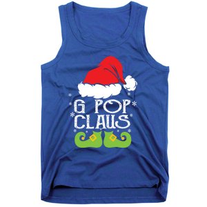 G Pop Claus Christmas Santa Family Matching Pajamas Xmas Gift Tank Top