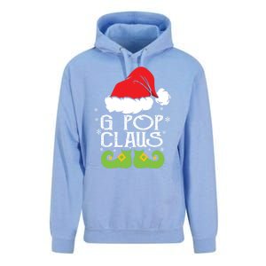 G Pop Claus Christmas Santa Family Matching Pajamas Xmas Gift Unisex Surf Hoodie