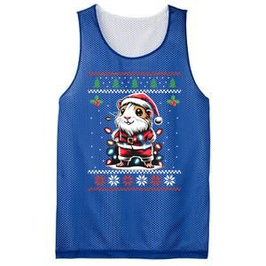 Guinea Pig Christmas Lights Ugly Christmas Xmas Swea Mesh Reversible Basketball Jersey Tank