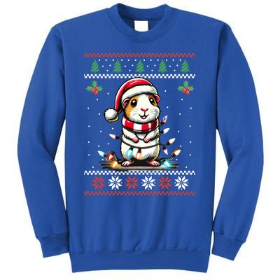 Guinea Pig Christmas Lights Ugly Christmas Xmas Swea Sweatshirt