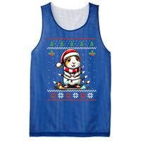 Guinea Pig Christmas Lights Ugly Christmas Xmas Swea Mesh Reversible Basketball Jersey Tank