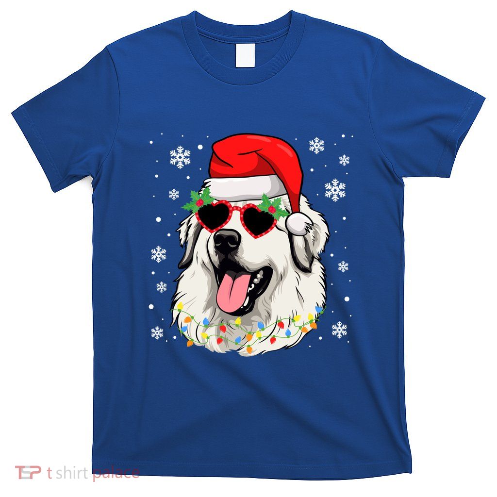 Great Pyrenees Christmas Pyrenees Dog Xmas Party Gift T-Shirt
