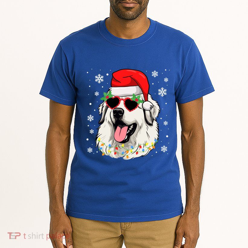 Great Pyrenees Christmas Pyrenees Dog Xmas Party Gift Tall T-Shirt