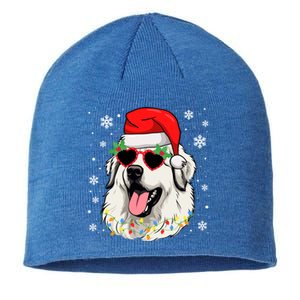 Great Pyrenees Christmas Pyrenees Dog Xmas Party Gift Sustainable Beanie