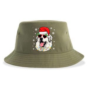 Great Pyrenees Christmas Pyrenees Dog Xmas Party Gift Sustainable Bucket Hat