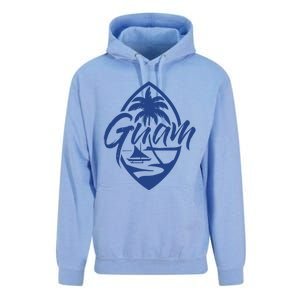 Guam Patch Chamorro Guam Seal Guaian Islander Gift Unisex Surf Hoodie