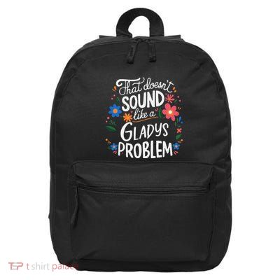 Gladys Personalized Cute Gladys Name 16 in Basic Backpack