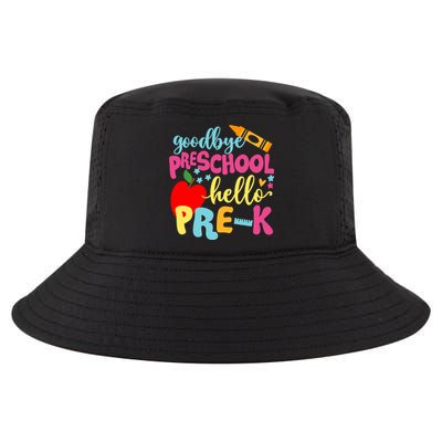 Goodbye Preschool Class of 2033 Graduate Hello Pre-K School Cool Comfort Performance Bucket Hat