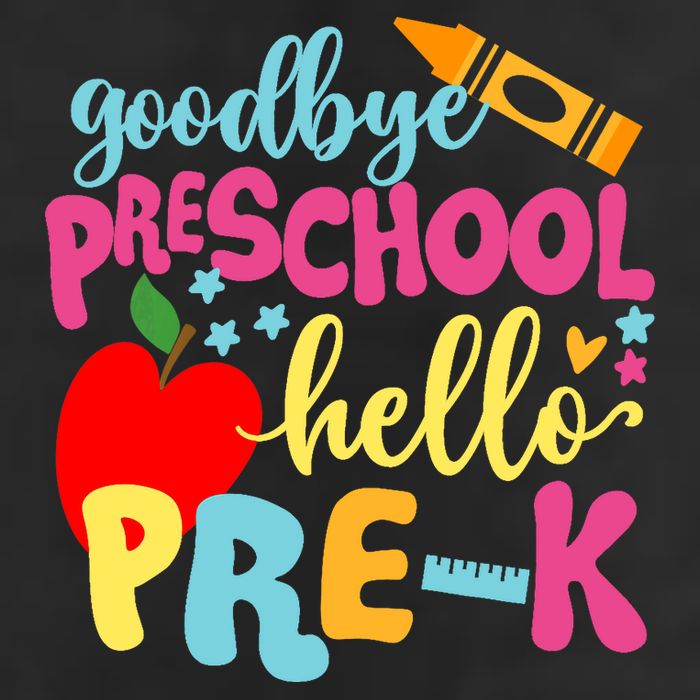 Goodbye Preschool Class of 2033 Graduate Hello Pre-K School Cool Comfort Performance Bucket Hat