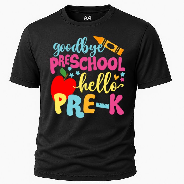 Goodbye Preschool Class of 2033 Graduate Hello Pre-K School Cooling Performance Crew T-Shirt