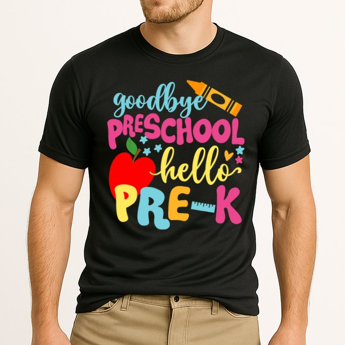 Goodbye Preschool Class of 2033 Graduate Hello Pre-K School Cooling Performance Crew T-Shirt