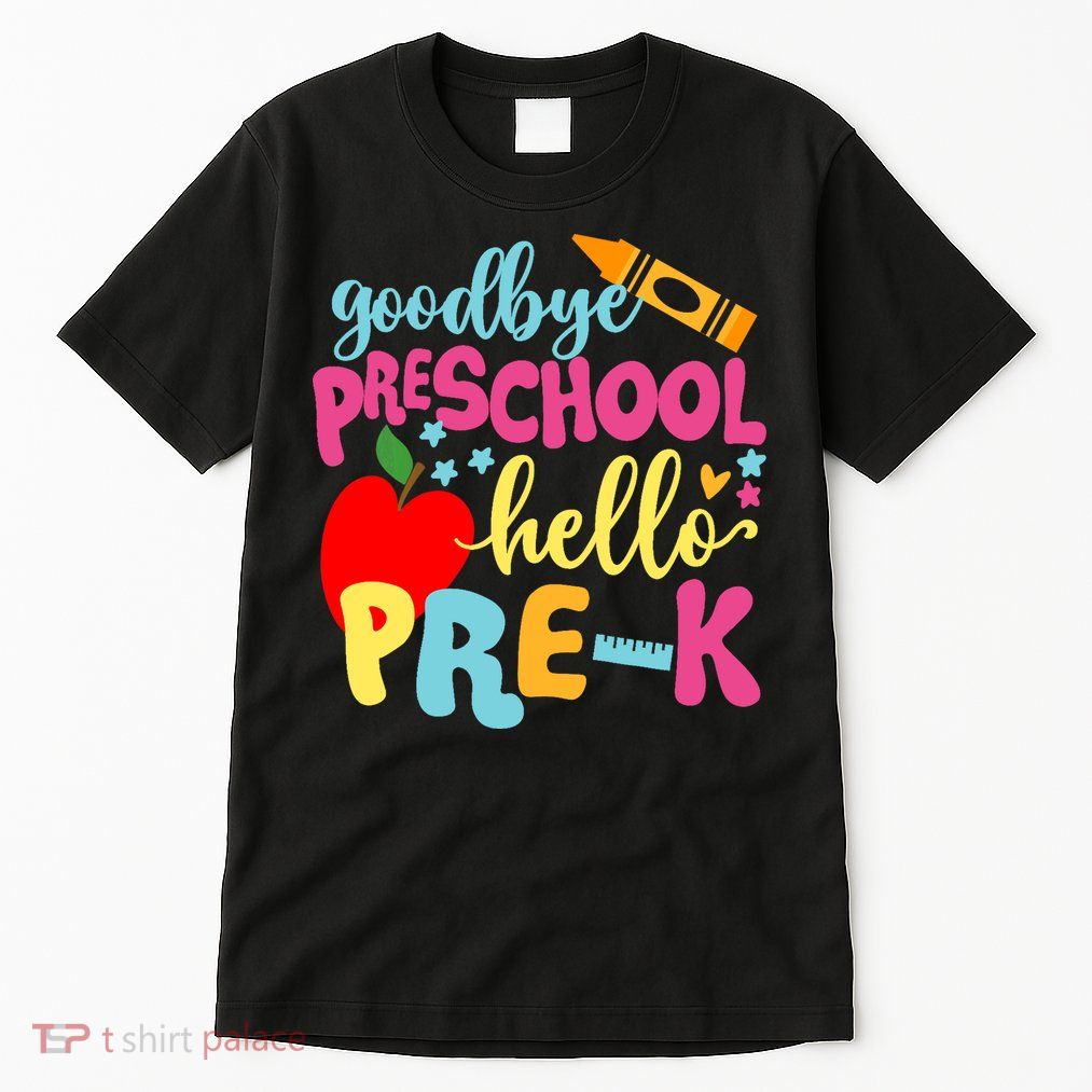Goodbye Preschool Class of 2033 Graduate Hello Pre-K School Tall T-Shirt