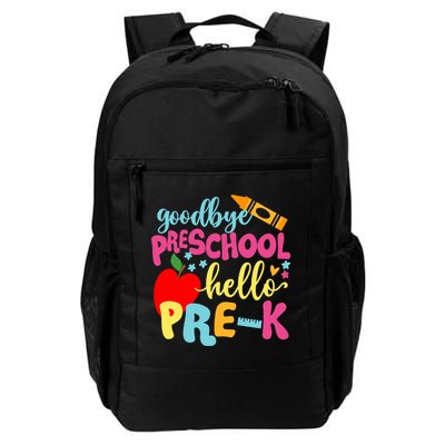 Goodbye Preschool Class of 2033 Graduate Hello Pre-K School Backpack