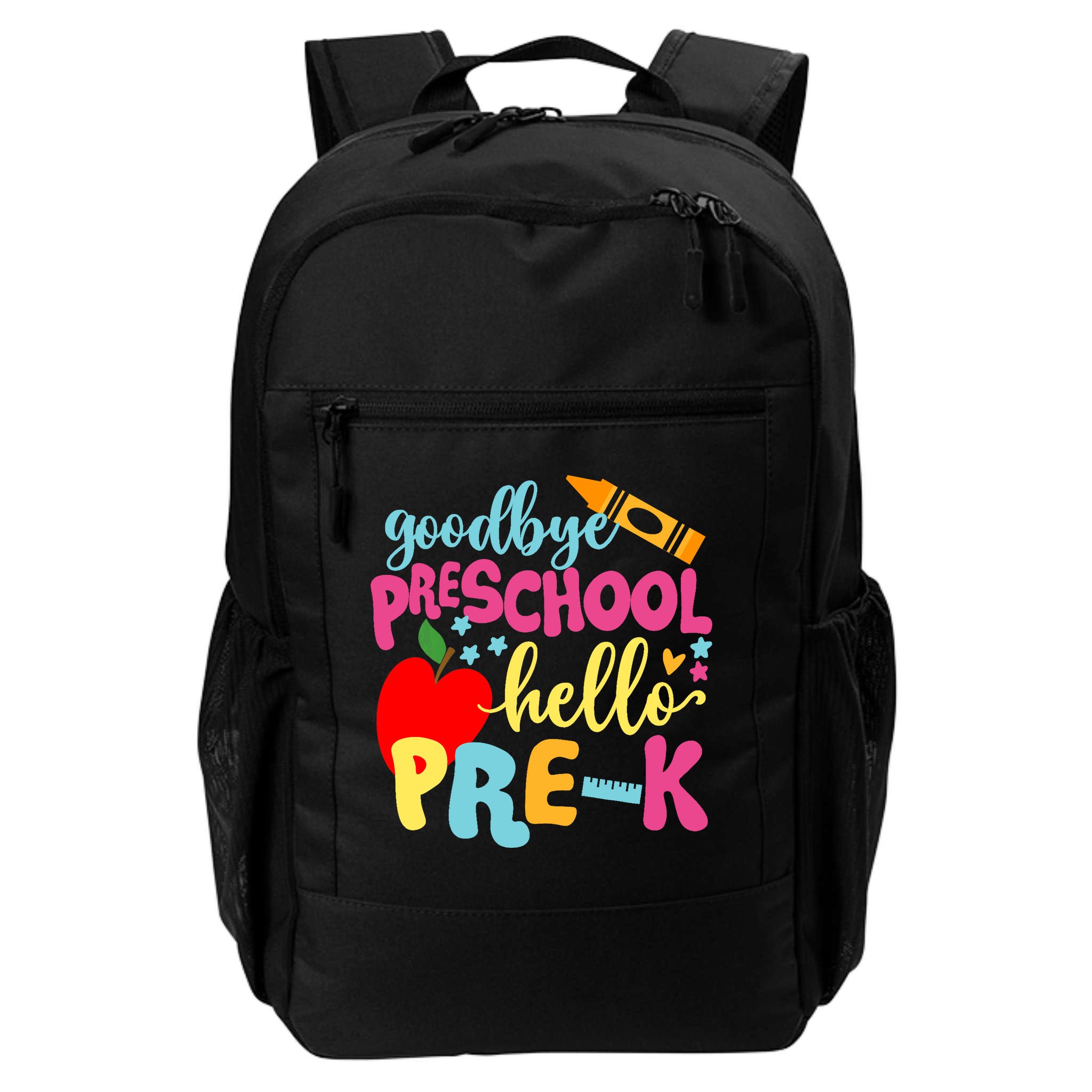 Goodbye Preschool Class of 2033 Graduate Hello Pre-K School Backpack