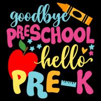 Goodbye Preschool Class of 2033 Graduate Hello Pre-K School 16 in Basic Backpack