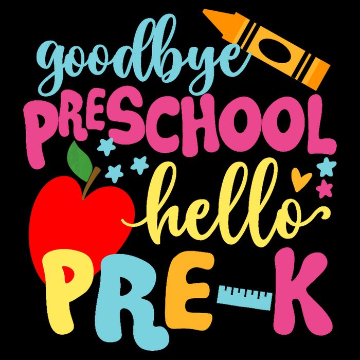 Goodbye Preschool Class of 2033 Graduate Hello Pre-K School 16 in Basic Backpack