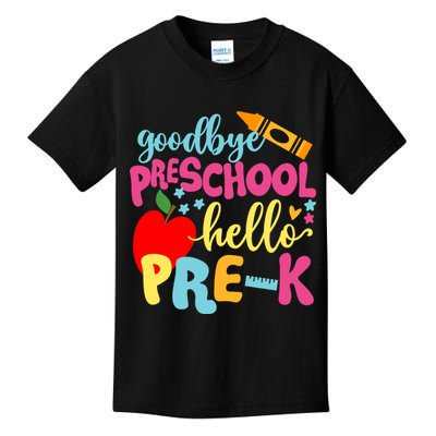 Goodbye Preschool Class of 2033 Graduate Hello Pre-K School Kids T-Shirt