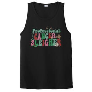 Groovy Professional Cancer Sleigher Christmas Oncology Nurse Gift PosiCharge Competitor Tank