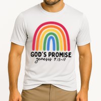 Gods Promise Christian Rainbow Cooling Performance Crew T-Shirt
