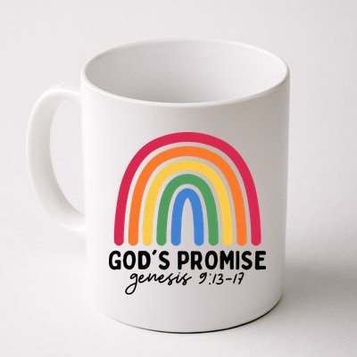 Gods Promise Christian Rainbow Mug