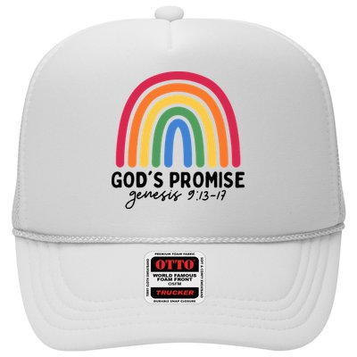 Gods Promise Christian Rainbow Trucker Hat