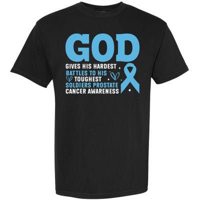 GOD Prostate Cancer Awareness Garment-Dyed Heavyweight T-Shirt