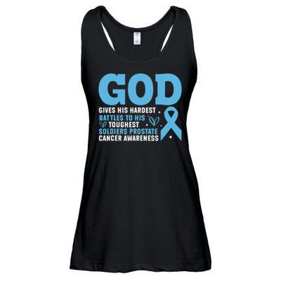 GOD Prostate Cancer Awareness Ladies Essential Flowy Tank