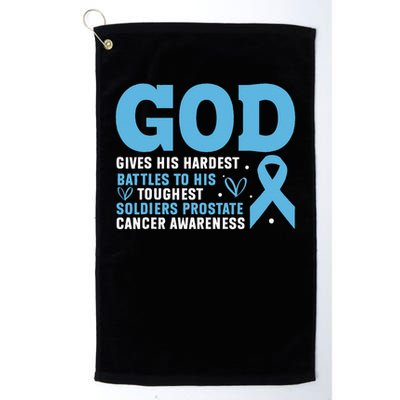 GOD Prostate Cancer Awareness Golf Towel