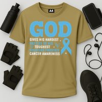 GOD Prostate Cancer Awareness Cooling Performance Crew T-Shirt