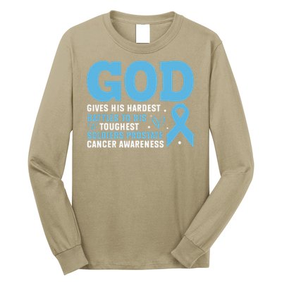 GOD Prostate Cancer Awareness Long Sleeve Shirt