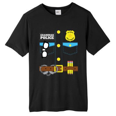 Grammar Police Costume Funny Halloween Pair With Jail Inmate Tall Fusion ChromaSoft Performance T-Shirt