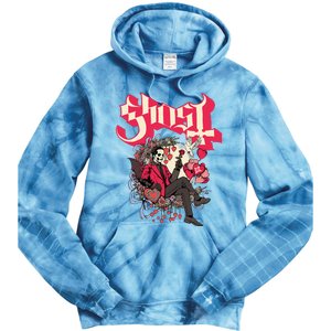 Ghost Papa Cupid ValentineS Day Tie Dye Hoodie