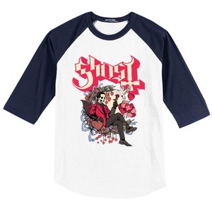 Ghost Papa Cupid ValentineS Day Baseball Sleeve Shirt