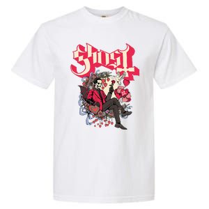 Ghost Papa Cupid ValentineS Day Garment-Dyed Heavyweight T-Shirt