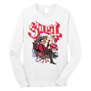 Ghost Papa Cupid ValentineS Day Long Sleeve Shirt