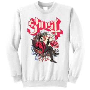 Ghost Papa Cupid ValentineS Day Sweatshirt