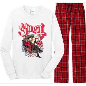 Ghost Papa Cupid ValentineS Day Long Sleeve Pajama Set