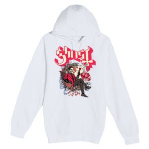 Ghost Papa Cupid ValentineS Day Premium Pullover Hoodie