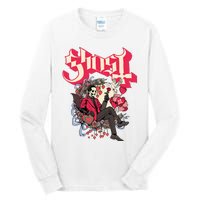 Ghost Papa Cupid ValentineS Day Tall Long Sleeve T-Shirt