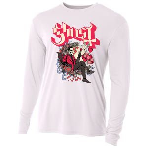 Ghost Papa Cupid ValentineS Day Cooling Performance Long Sleeve Crew