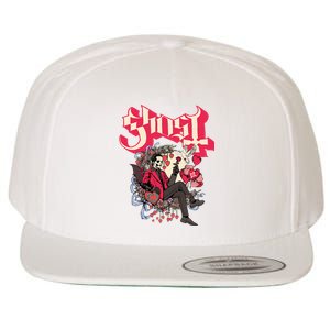 Ghost Papa Cupid ValentineS Day Wool Snapback Cap