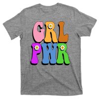 Girl Power Cute Sunflower Retro Colorful T-Shirt